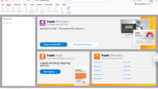 Foxit PDF Reader latest version for Windows PC