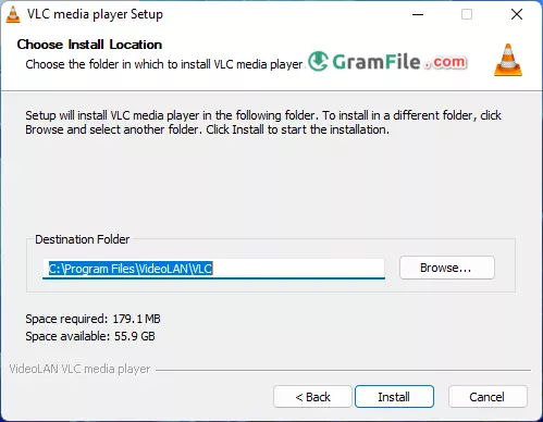 VLC media player Install Step 3 VLC media player Install Step 3