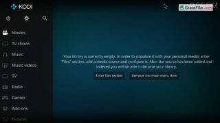 Kodi Screenshot