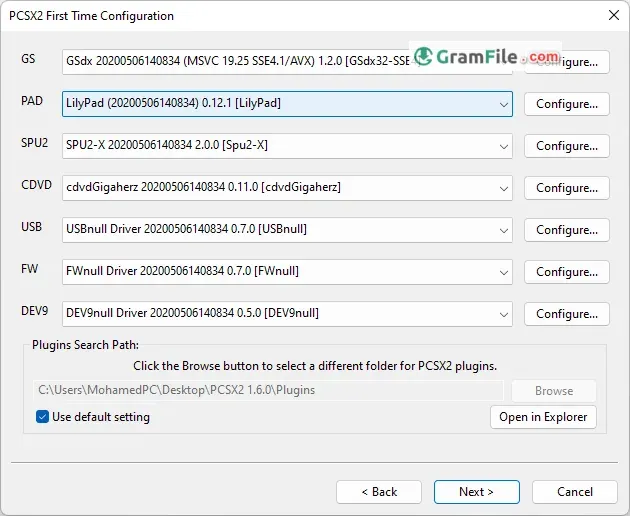PCSX2 First Time Configuration 2 PCSX2 First Time Configuration 2