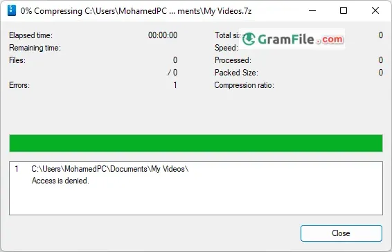 Create archive with NanaZip Create archive with NanaZip