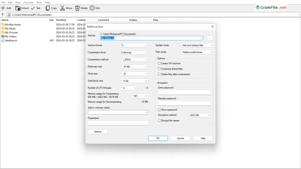 NanaZip for PC Windows NanaZip for PC Windows