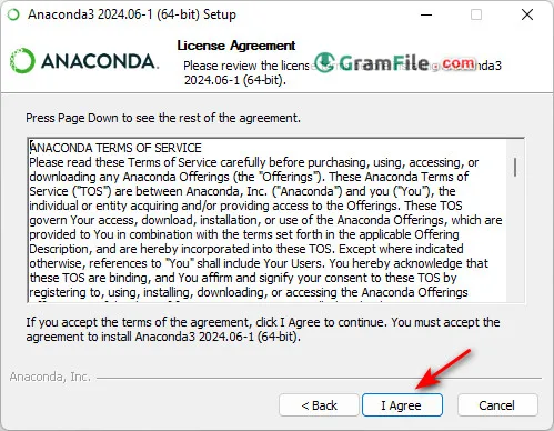 Anaconda Install Step 2 Anaconda Install Step 2