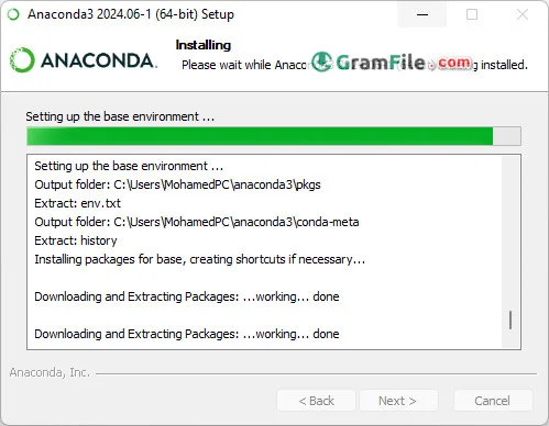 Anaconda Install Step 6 Anaconda Install Step 6