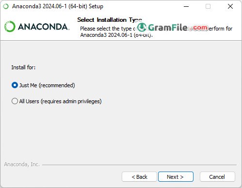 Anaconda Install Step 3 Anaconda Install Step 3