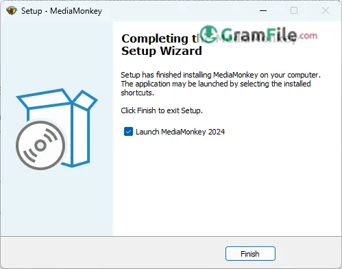 MediaMonkey Install Final Step 2 Finish and Launch MediaMonkey Install Final Step 2 Finish and Launch