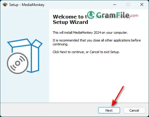 MediaMonkey Install Step 1 MediaMonkey Install Step 1
