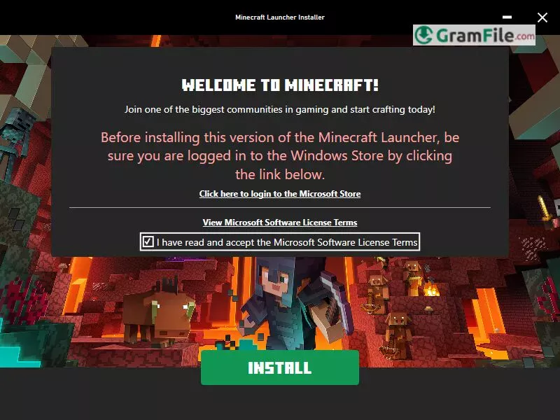 Minecraft Launcher Install Click Install Minecraft Launcher Install Click Install