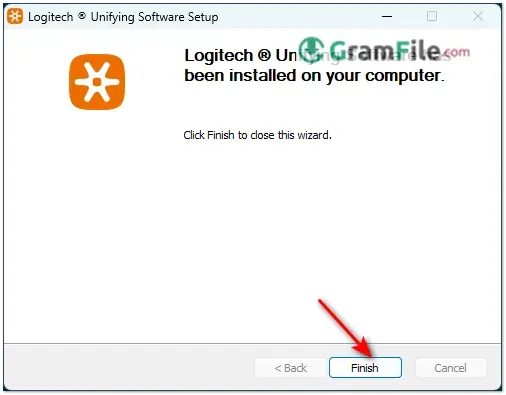 Logitech Unifying Software Finish Installation Logitech Unifying Software Finish Installation