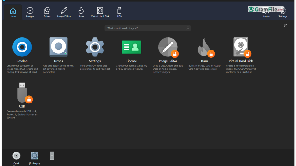 DAEMON Tools Lite for Windows PC