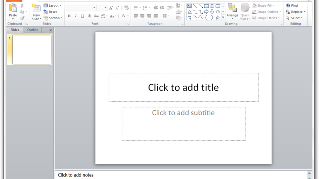 Microsoft Office 2010 Powerpoint