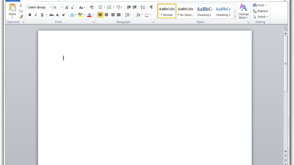 Microsoft Office 2010 Word