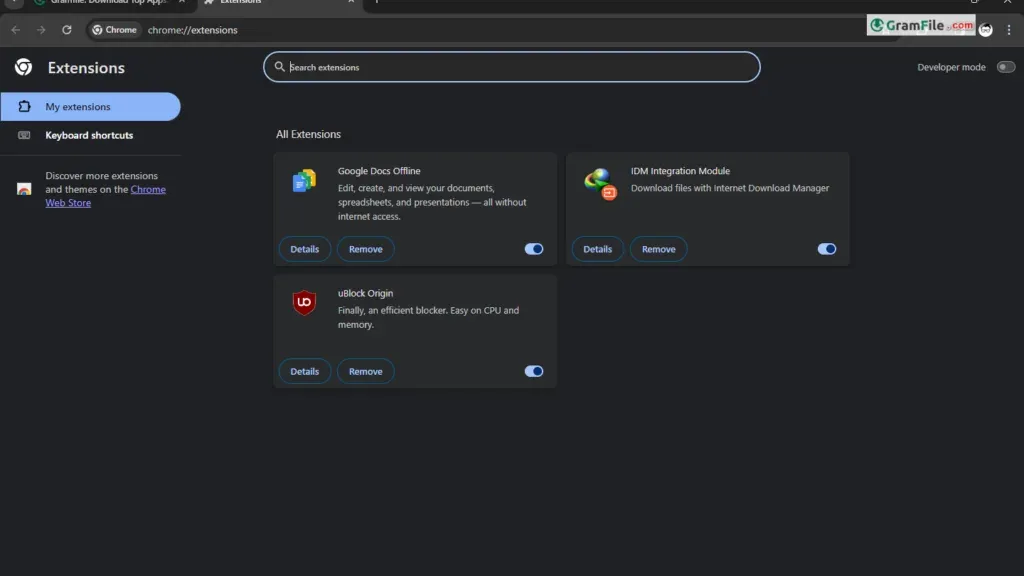 Extending Functionality with Extensions
