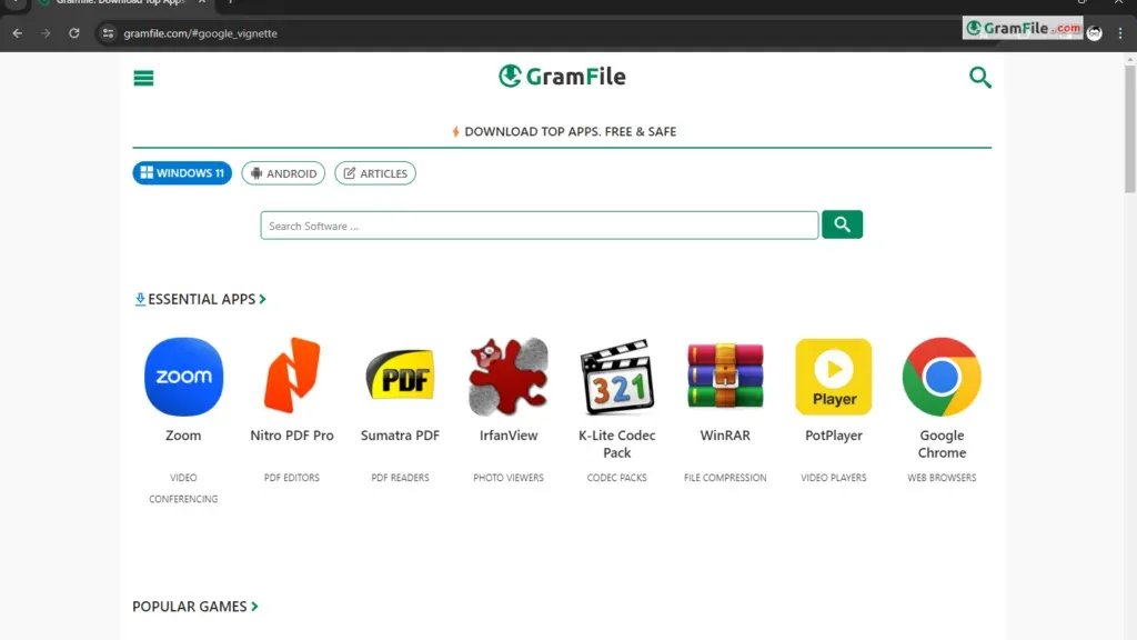 Google Chrome for Windows PC