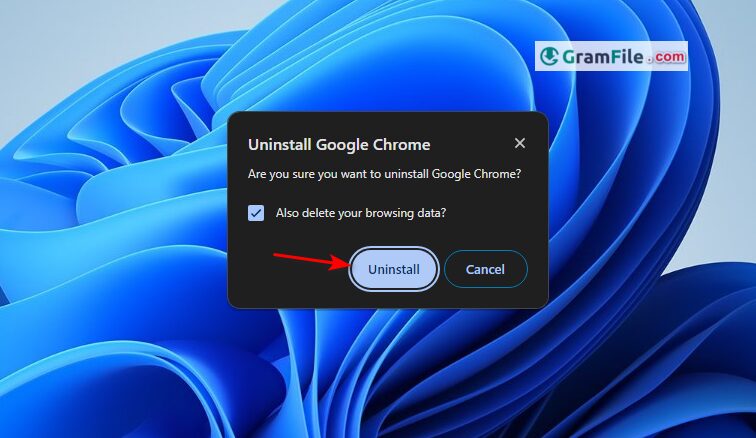 Uninstalling Chrome
