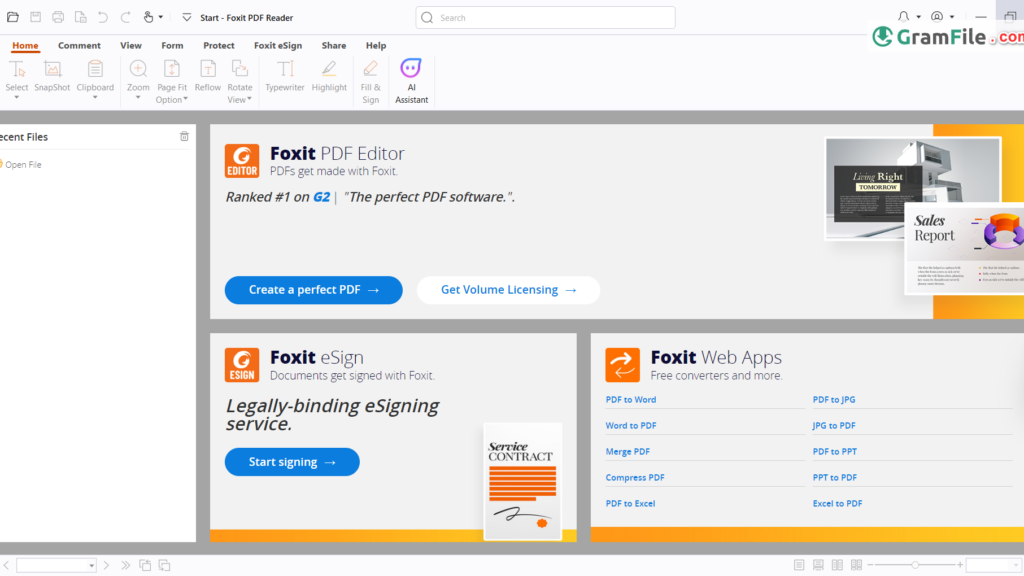Foxit PDF Reader for Windows PC
