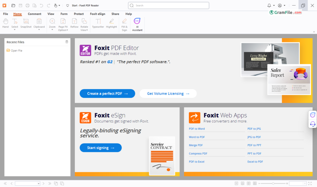 Foxit PDF Reader latest version for Windows PC