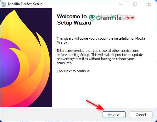 Installing Firefox 1