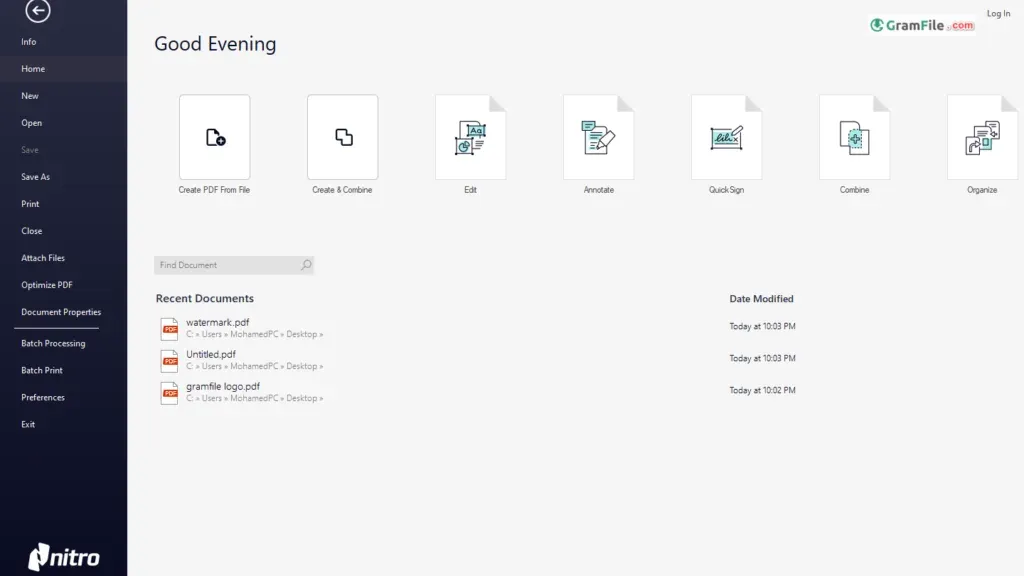 Nitro PDF Pro for Windows PC