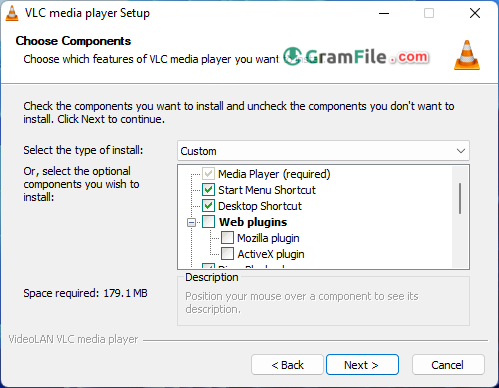 VLC media player Install Step 2