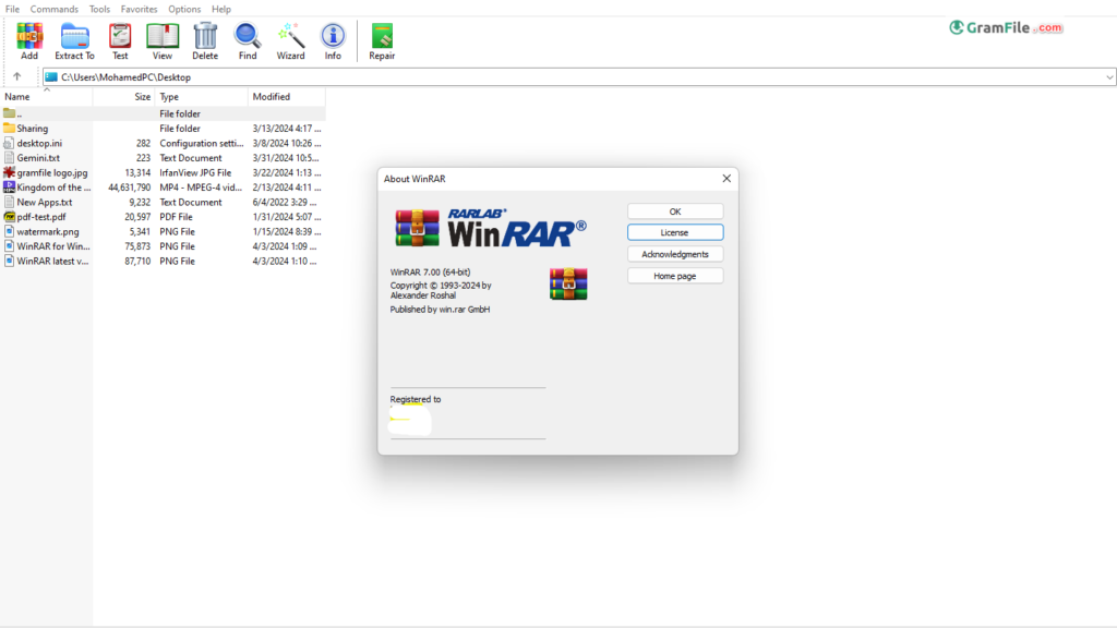 WinRAR latest version