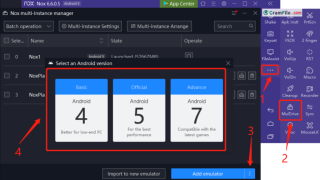 NoxPlayer Multi Instance