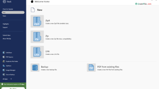 WinZip Main View Screenshot