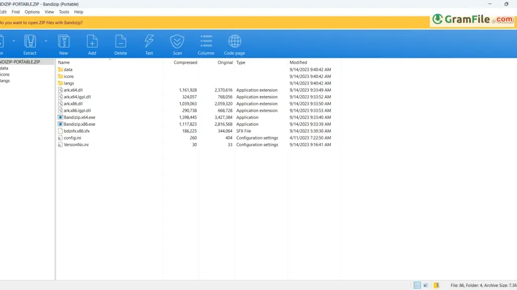 Bandizip Free Download