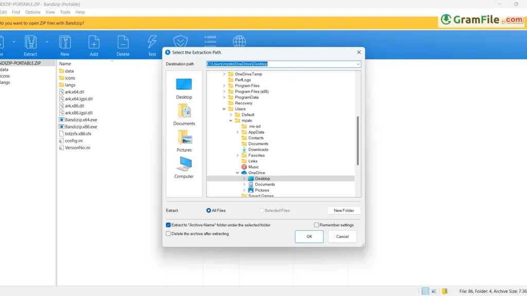 Bandizip Windows