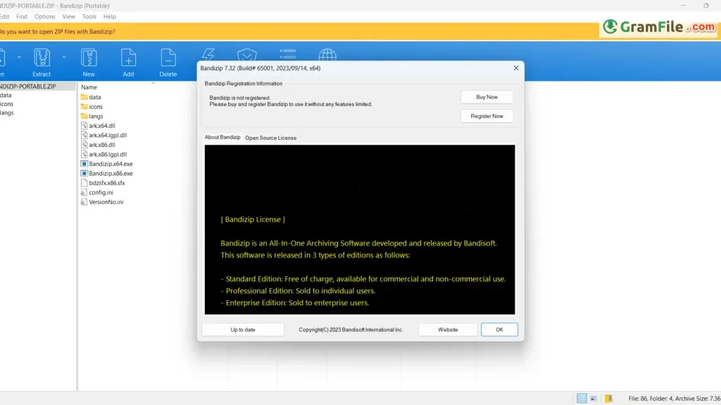 Latest Bandizip Version