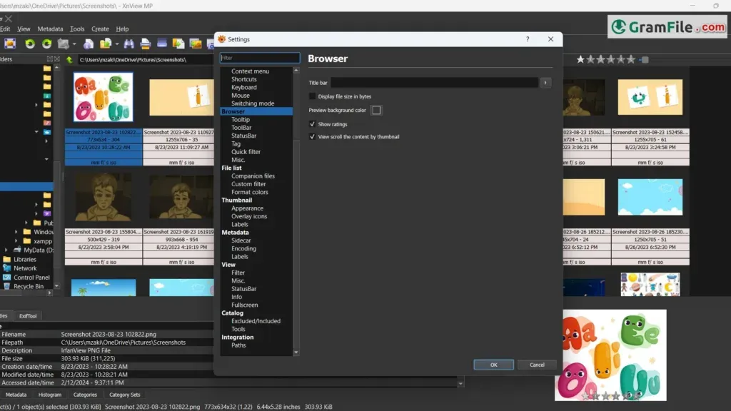 Latest version of XnView MP