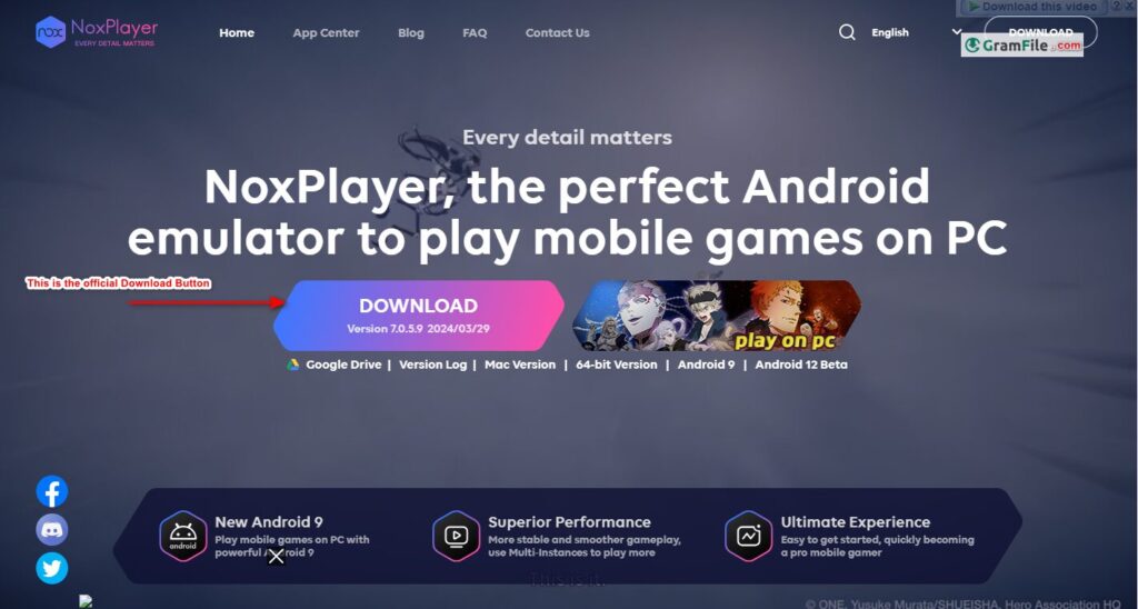 NoxPlayer Official Download