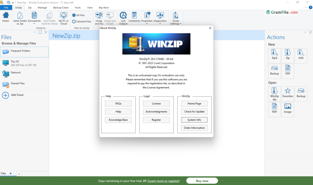 WinZip 64 bit Download