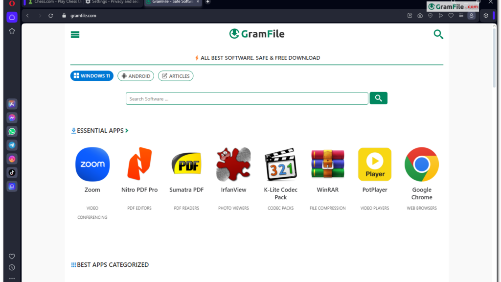 opera web browser review