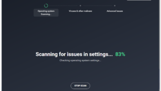 AVG Scans for Viruses