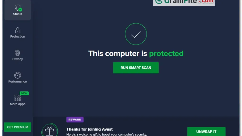 Avast Free Antivirus for Windows 11