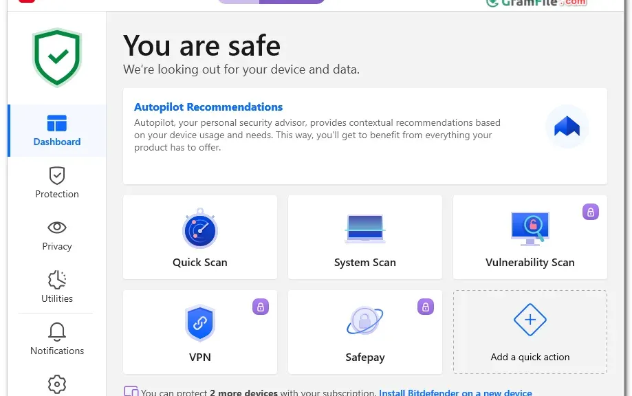 Bitdefender Antivirus Free for Windows 11