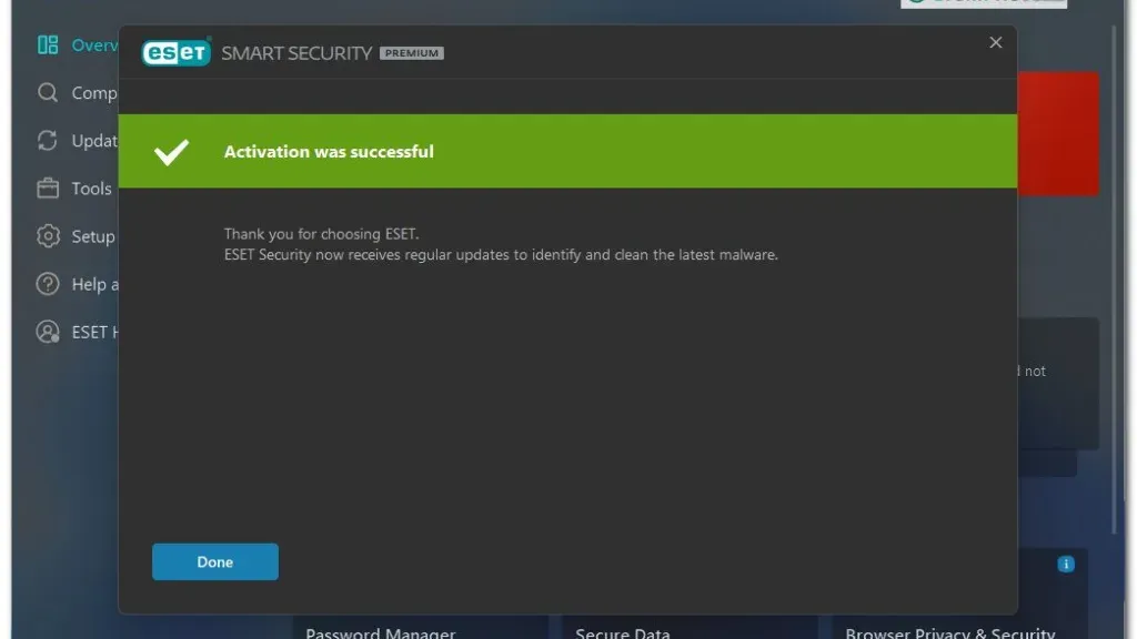 ESET Smart Security Activation