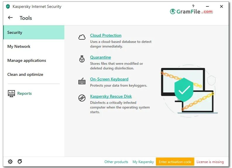 Kaspersky Internet Security Tools