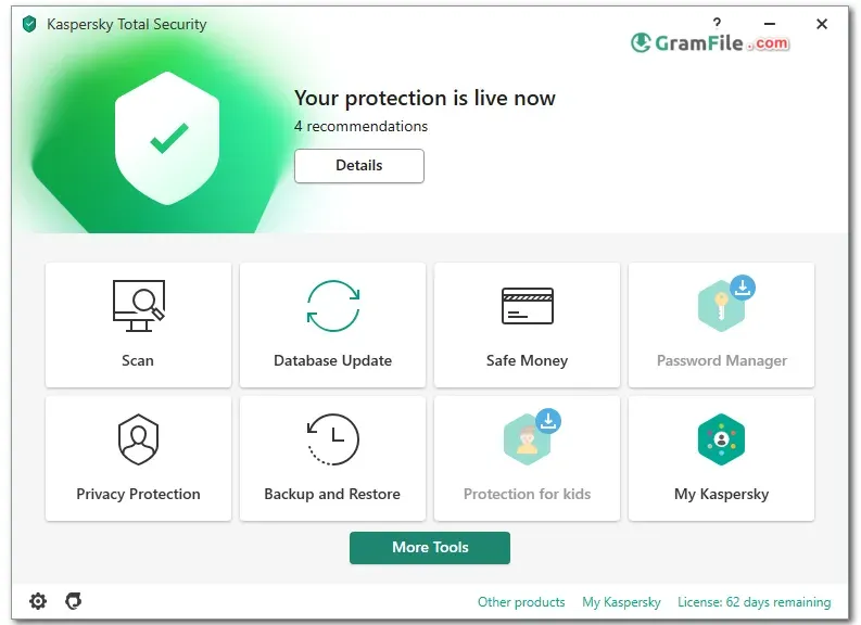 Kaspersky Total Security for Windows PC