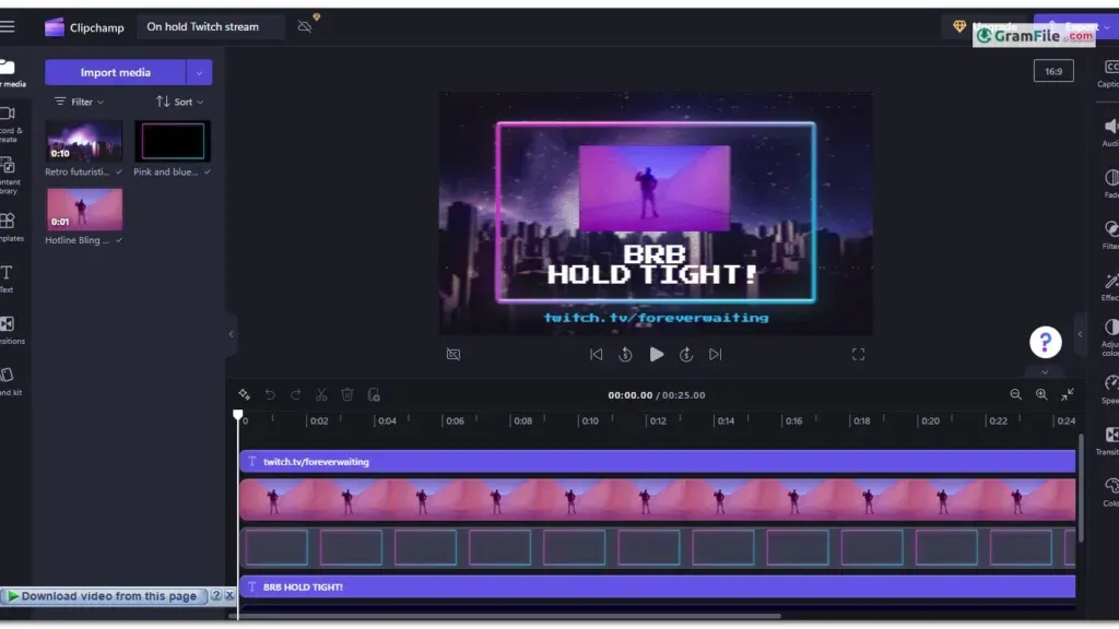 Microsoft 365 Clipchamp