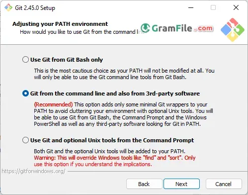 Git Options