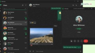 WhatsApp dark mode for PC