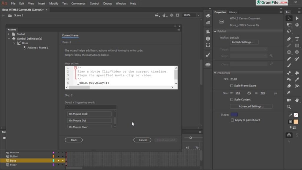 Adobe Animate Screenshot 2