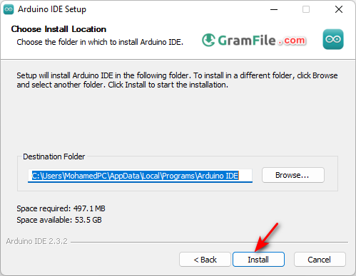 Arduino IDE Install Step 3