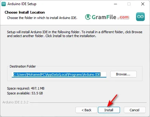 Arduino IDE Install Step 3