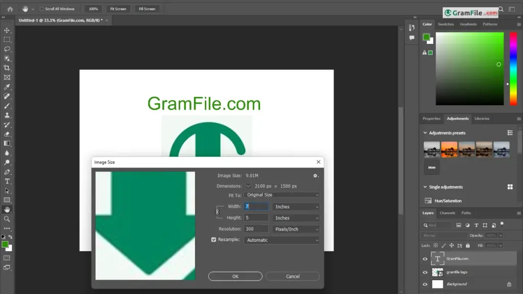 Photo Editing in Photoshop