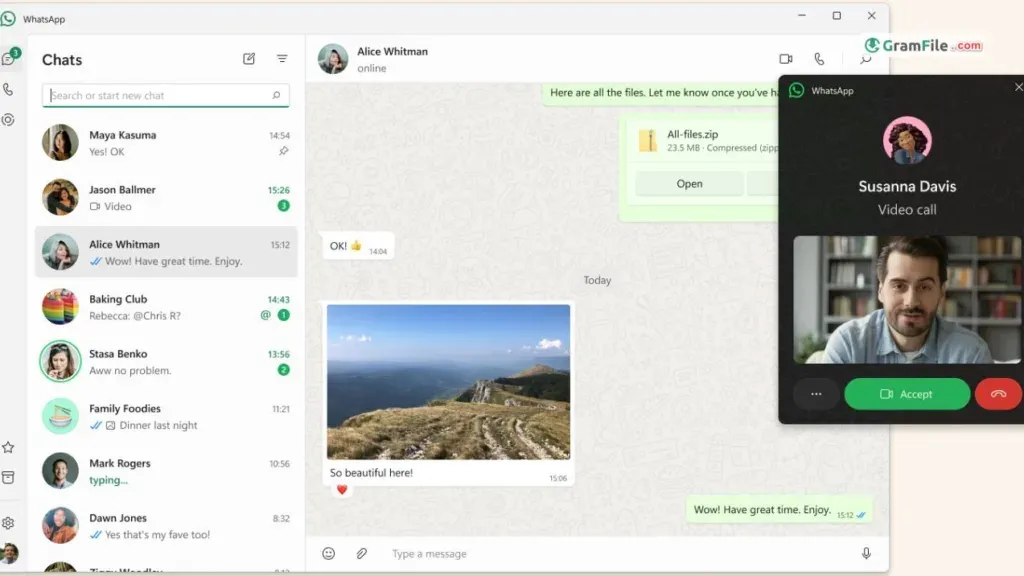 WhatsApp for PC