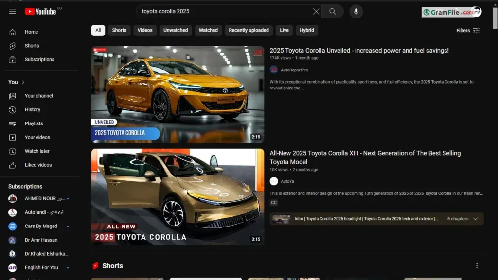 YouTube App for PC Windows