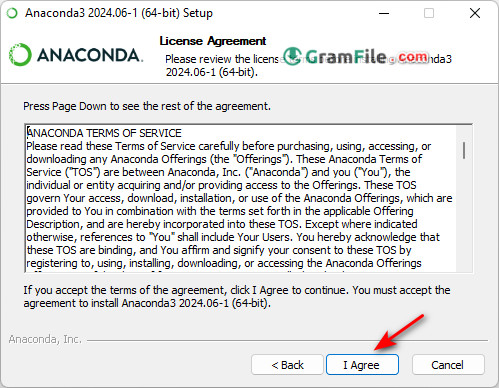 Anaconda Install Step 2